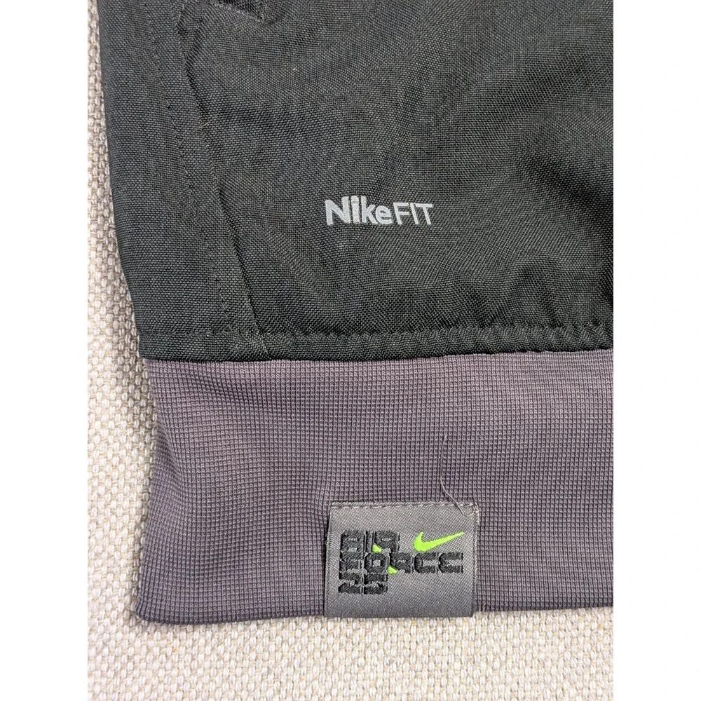 Nike Men's XL Black Green NikeFit DRY Basketball Tracksuit Top & Pants